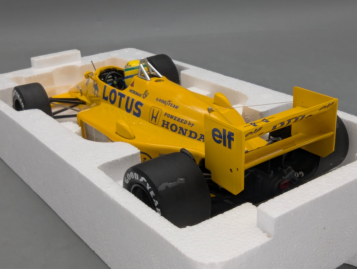Modellautos 1:18 Minichamps Lotus Honda 99T 1987 #12 Ayrton Senna mit OVP