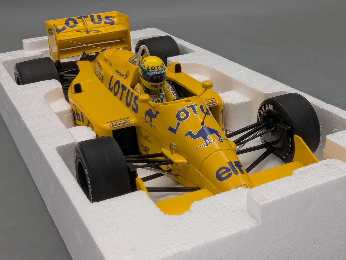 Modellautos 1:18 Minichamps Lotus Honda 99T 1987 #12 Ayrton Senna mit OVP