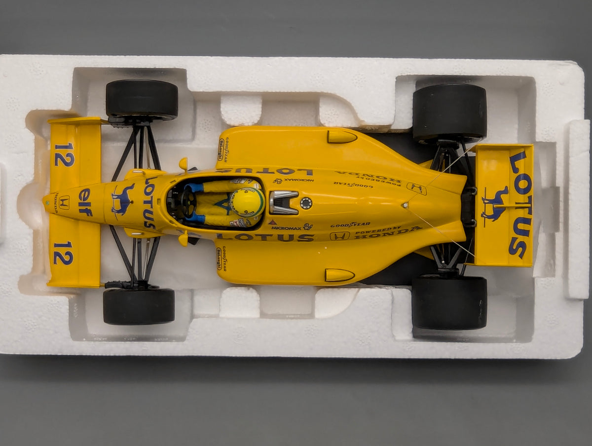 Modellautos 1:18 Minichamps Lotus Honda 99T 1987 #12 Ayrton Senna mit OVP