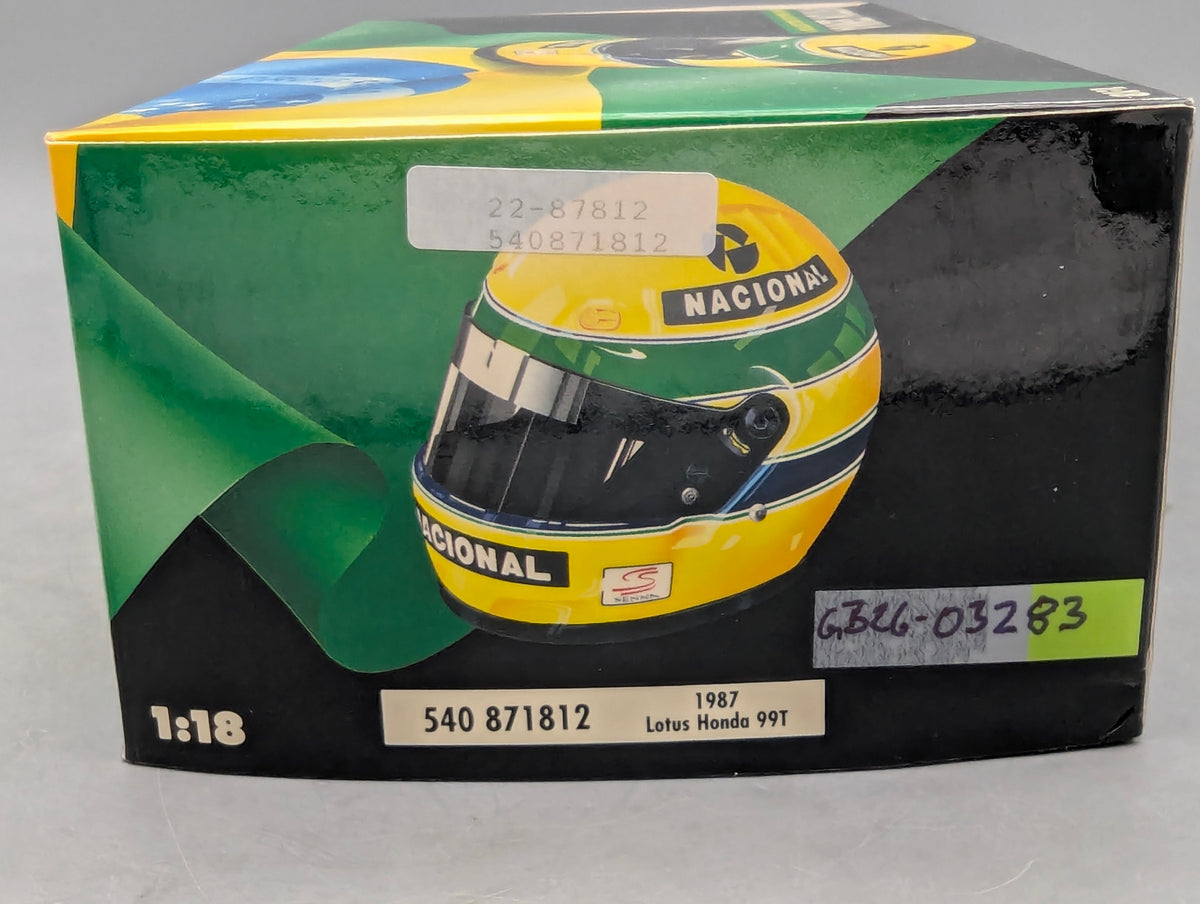 Modellautos 1:18 Minichamps Lotus Honda 99T 1987 #12 Ayrton Senna mit OVP