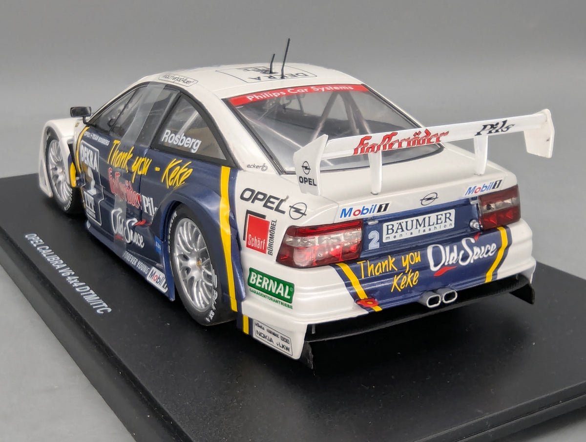 Modellautos 1:18 Werk83 Opel Calibra V6 4x4 DTM/ITC #2 Rosberg Thank You mit OVP