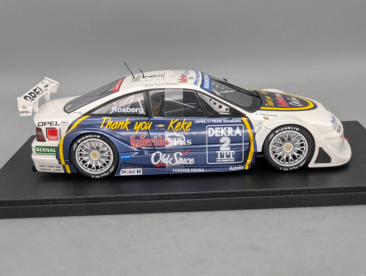 Modellautos 1:18 Werk83 Opel Calibra V6 4x4 DTM/ITC #2 Rosberg Thank You mit OVP