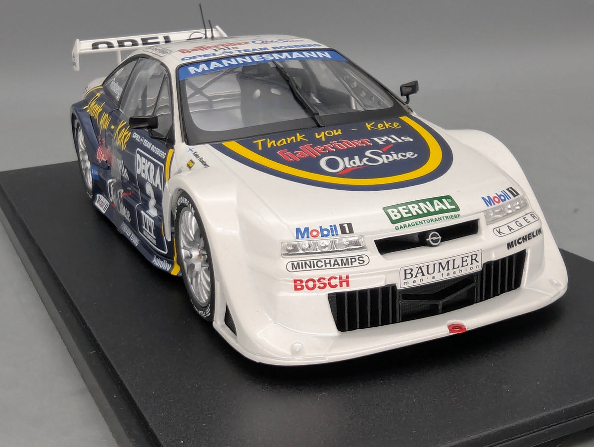 Modellautos 1:18 Werk83 Opel Calibra V6 4x4 DTM/ITC #2 Rosberg Thank You mit OVP