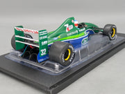 Modellautos 1:18 Werk83 Jordan Ford J191 Belgien GP 1991 #32 M. Schumacher OVP