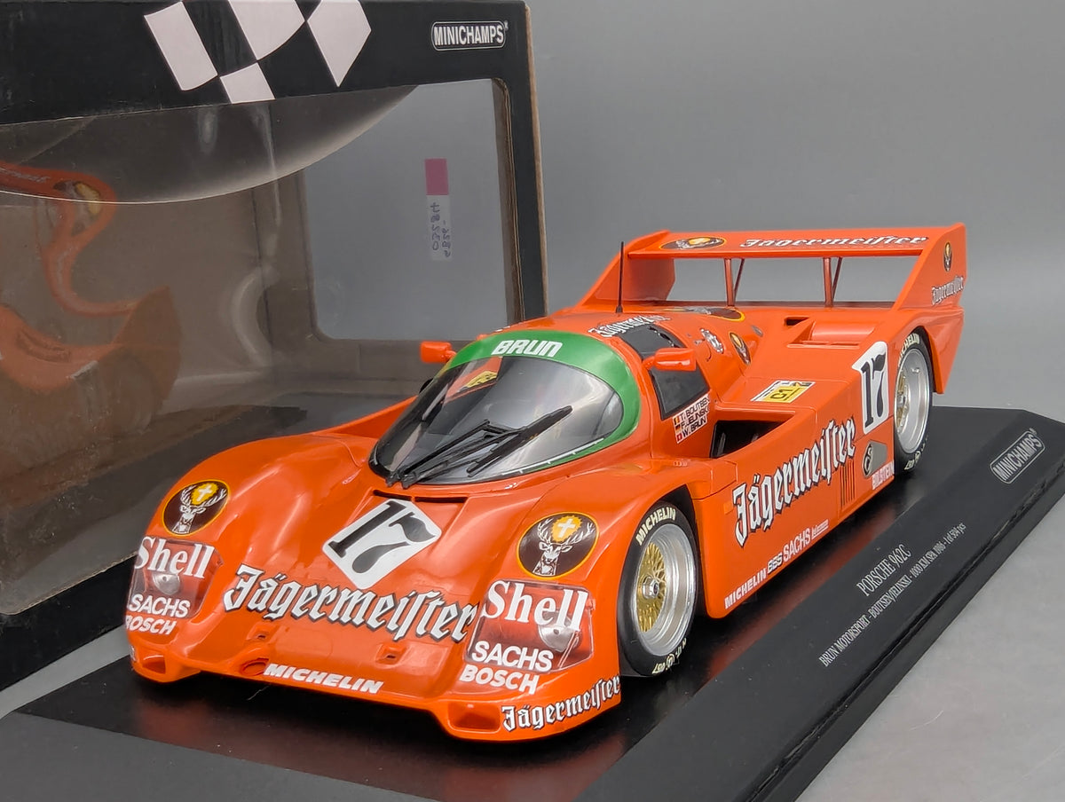 Modellautos 1:18 Minichamps Porsche 962C 1000 km Spa 1986 #17 Boutsen & Jel. OVP