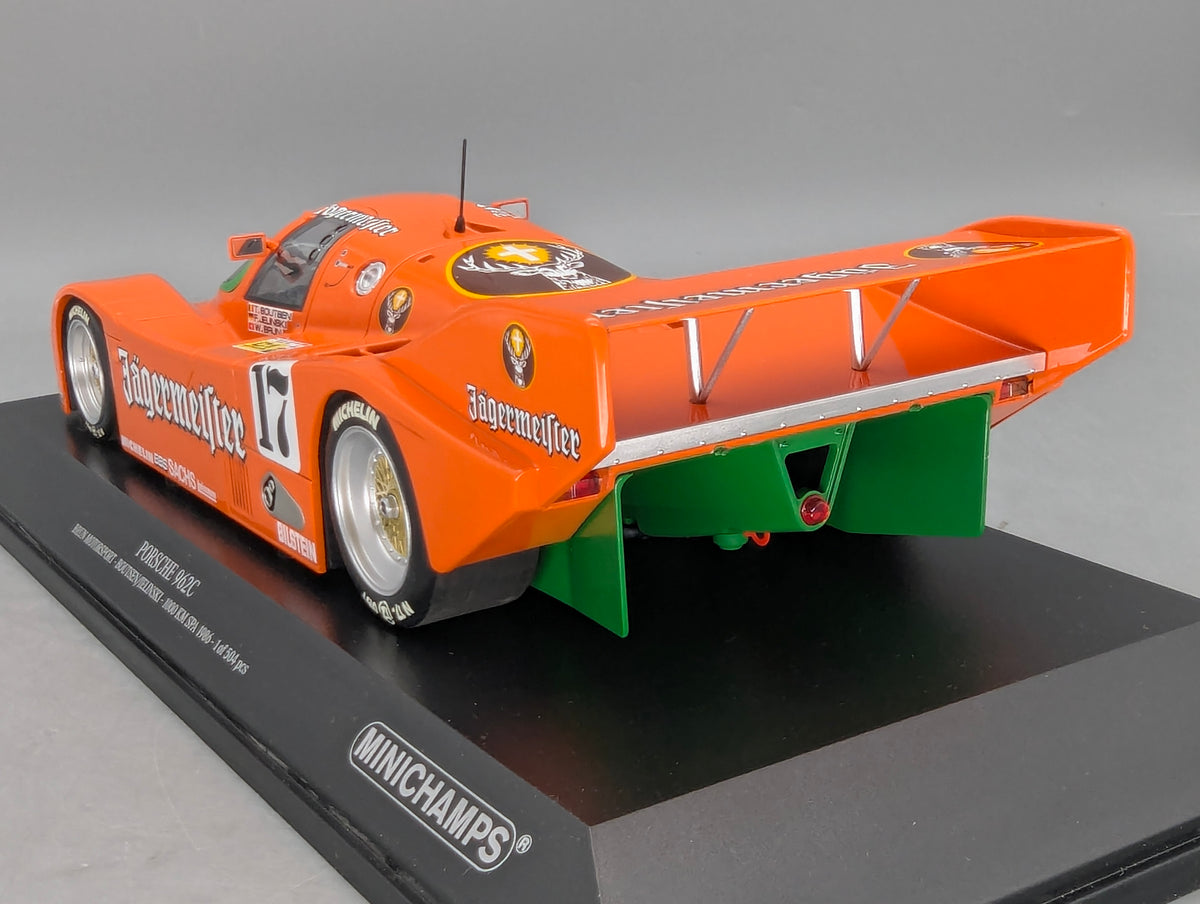 Modellautos 1:18 Minichamps Porsche 962C 1000 km Spa 1986 #17 Boutsen & Jel. OVP