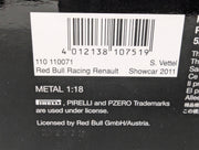 Modellautos 1:18 Minichamps Red Bull Racing Renault Showcar 2011 #1 S Vettel OVP