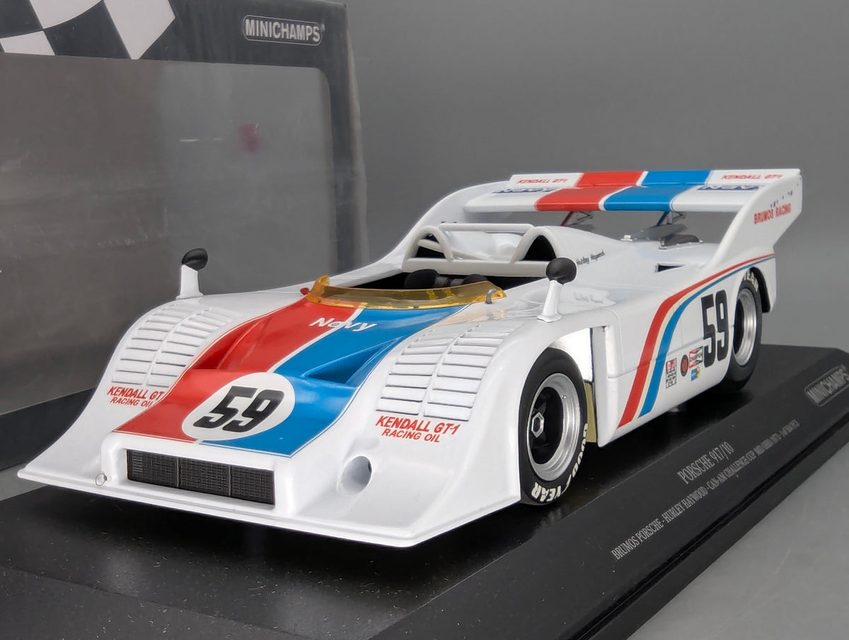 Modellautos 1:18 Minichamps Brumos Porsche 917/10 Can Am 1973 #59 mit OVP