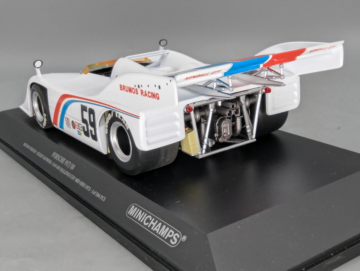 Modellautos 1:18 Minichamps Brumos Porsche 917/10 Can Am 1973 #59 mit OVP
