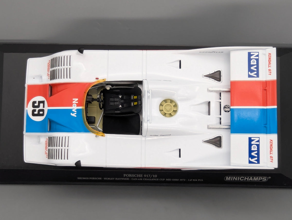 Modellautos 1:18 Minichamps Brumos Porsche 917/10 Can Am 1973 #59 mit OVP