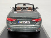 Modellautos 1:43 iScale Audi A5 Cabriolet Gotlandgrün mit Dealer OVP