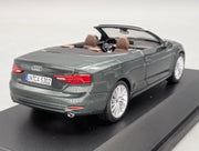 Modellautos 1:43 iScale Audi A5 Cabriolet Gotlandgrün mit Dealer OVP