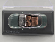 Modellautos 1:43 iScale Audi A5 Cabriolet Gotlandgrün mit Dealer OVP