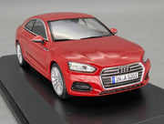 Modellautos 1:43 iScale Audi A5 Coupe Tangorot mit Dealer OVP