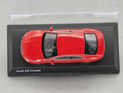 Modellautos 1:43 iScale Audi A5 Coupe Tangorot mit Dealer OVP
