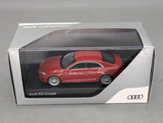 Modellautos 1:43 iScale Audi A5 Coupe Tangorot mit Dealer OVP