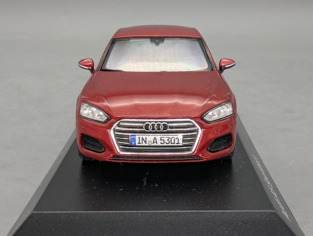 Modellautos 1:43 iScale Audi A5 Sportback Matadorrot mit Dealer OVP