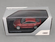 Modellautos 1:43 iScale Audi A5 Sportback Matadorrot mit Dealer OVP