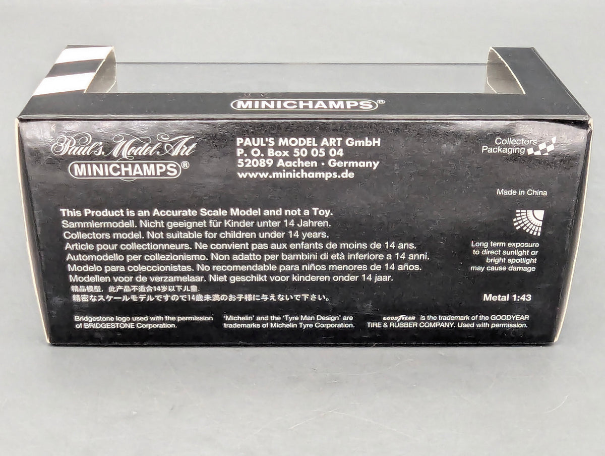 Modellauto 1:43 Minichamps Porsche 956K Weissach Rollout Version 1982 mit OVP