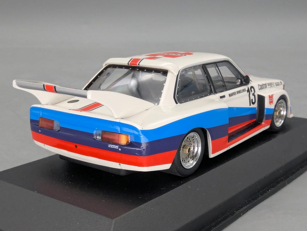 Modellautos 1:43 Minichamps BMW 320i Gpr. 5 DRM 1977 #13 M. Winkelhock mit OVP