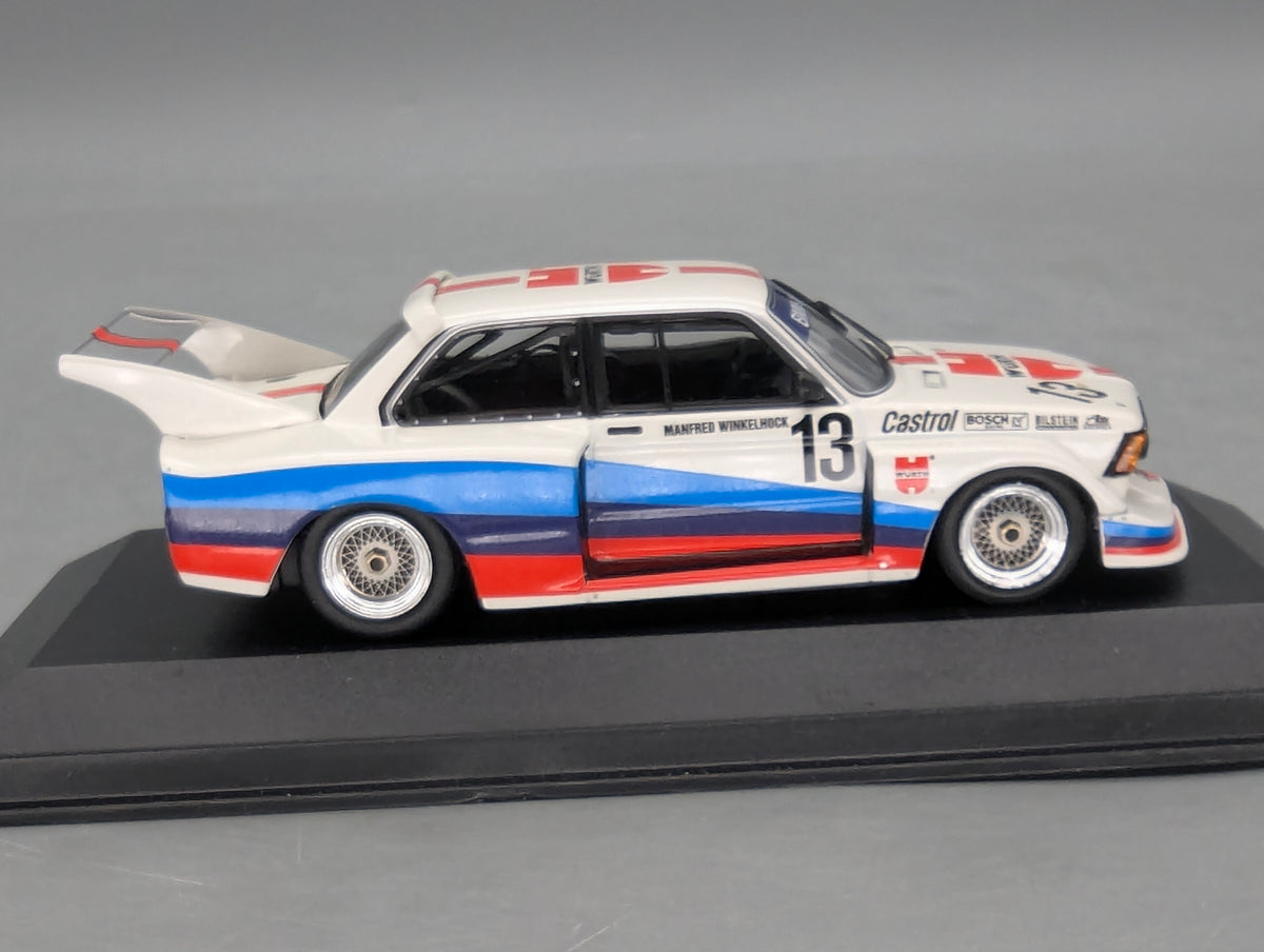 Modellautos 1:43 Minichamps BMW 320i Gpr. 5 DRM 1977 #13 M. Winkelhock mit OVP