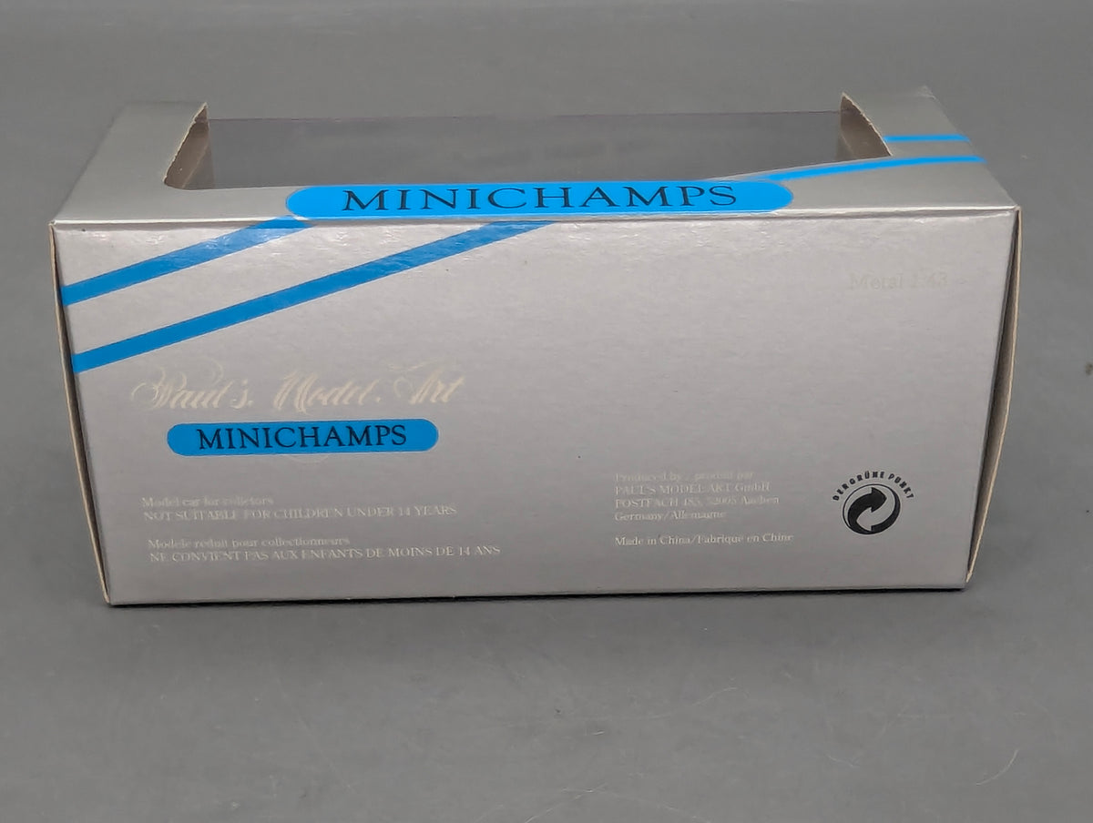 Modellautos 1:43 Minichamps Opel Kapitän 1951 Grau mit OVP