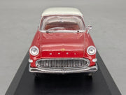 Modellautos 1:43 Minichamps Opel Rekord P1 2-Türer 1958 Rot Weiß mit OVP