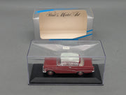 Modellautos 1:43 Minichamps Opel Rekord P1 2-Türer 1958 Rot Weiß mit OVP