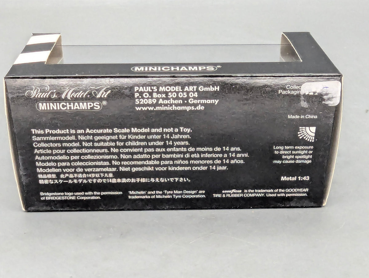 Automodell 1:43 Minichamps Audi A8 4.2 Quattro Dunkelgrau Metallic OVP