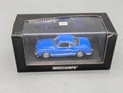 Modellautos 1:43 Minichamps Volkswagen VW Karmann Ghia Blau mit OVP