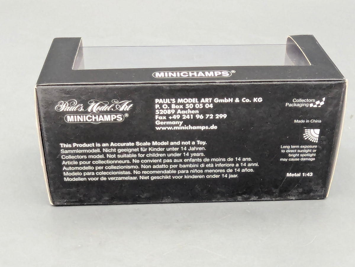 Modellautos 1:43 Minichamps Volkswagen VW Karmann Ghia Blau mit OVP