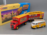 LKW Modell 1:50 Corgi Classics 31702 Saddlers Famous Funfair Set 3-tlg mit OVP