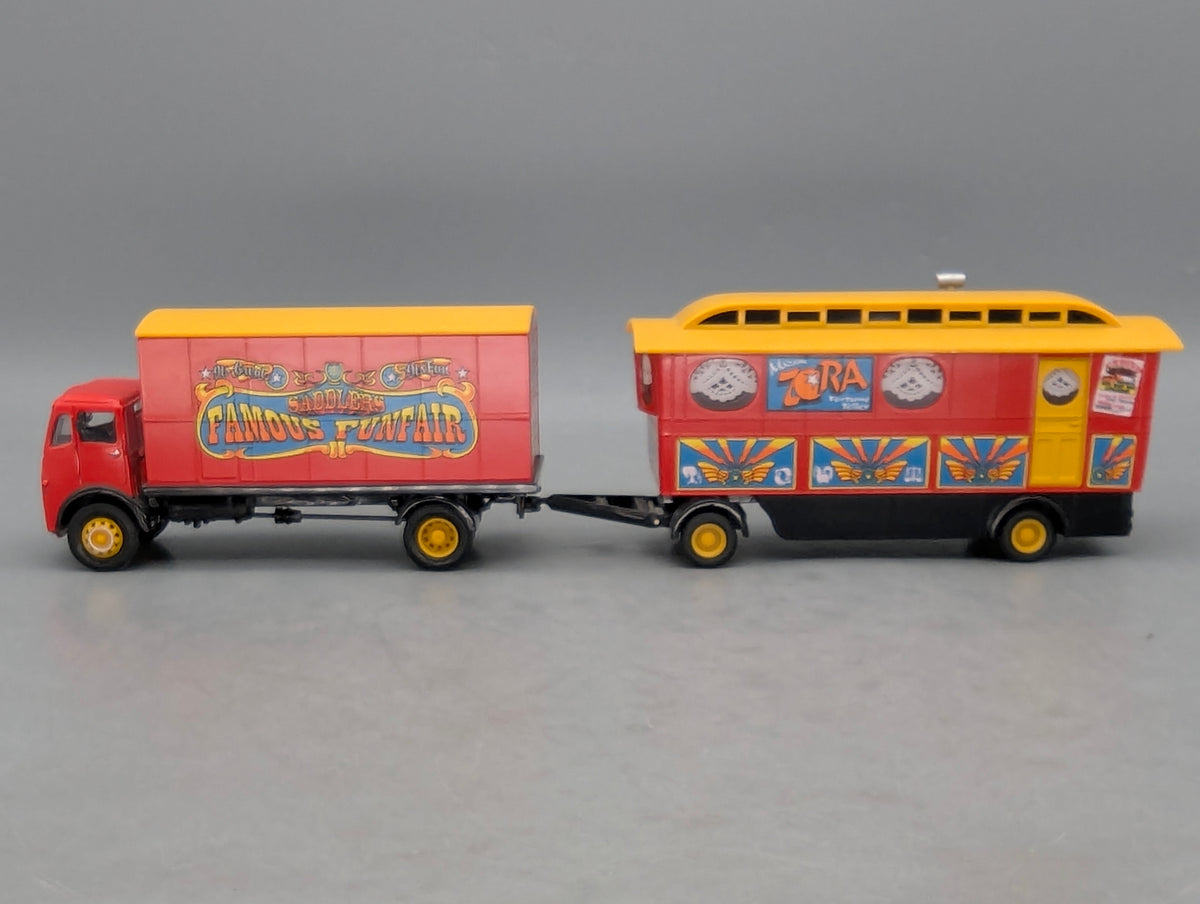 LKW Modell 1:50 Corgi Classics 31702 Saddlers Famous Funfair Set 3-tlg mit OVP