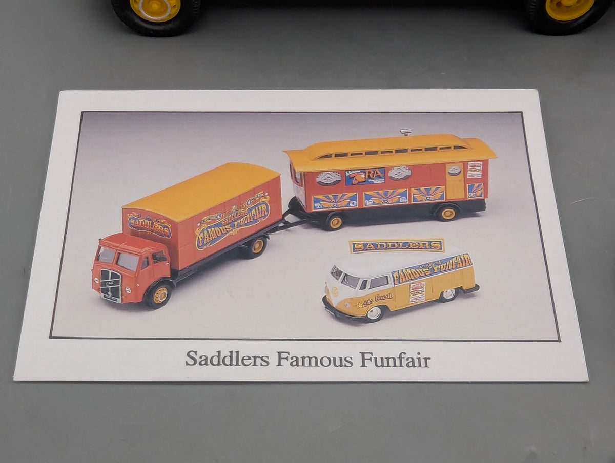 LKW Modell 1:50 Corgi Classics 31702 Saddlers Famous Funfair Set 3-tlg mit OVP