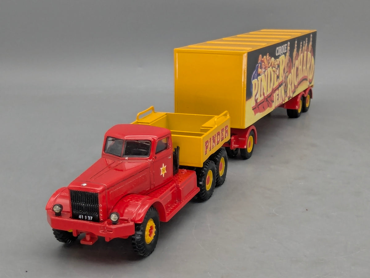 LKW Modell 1:50 Corgi Classics 55401 Diamond T980 Zirkus Pinder mit OVP