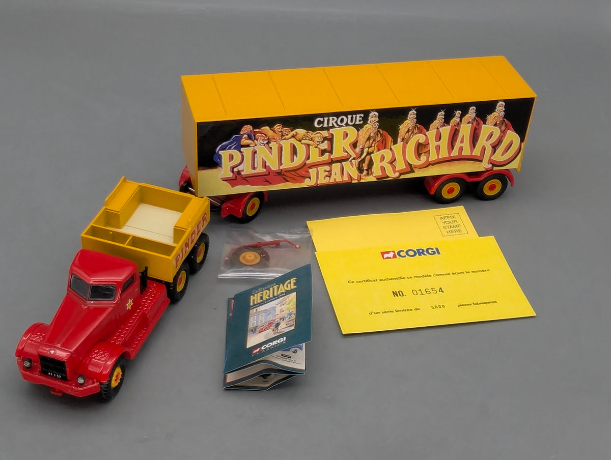 LKW Modell 1:50 Corgi Classics 55401 Diamond T980 Zirkus Pinder mit OVP