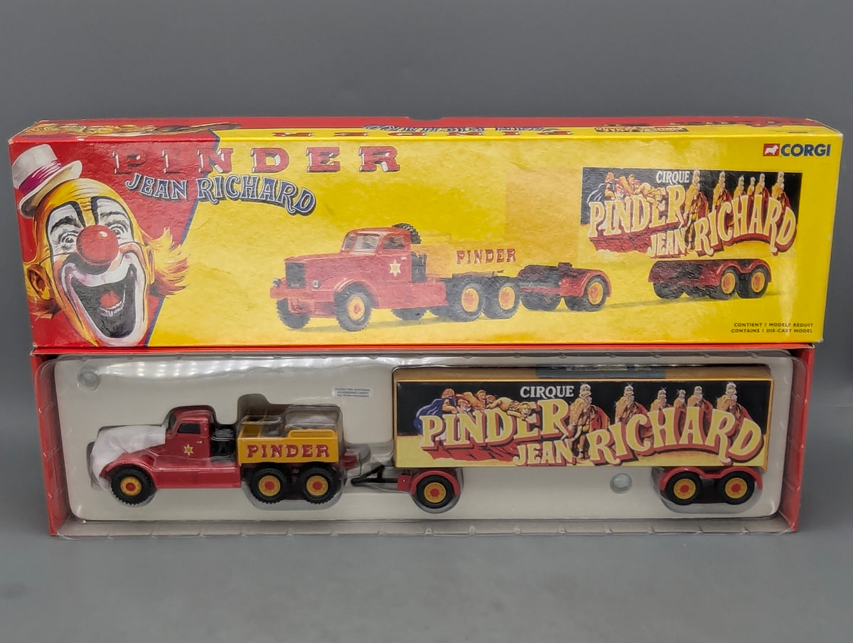 LKW Modell 1:50 Corgi Classics 55401 Diamond T980 Zirkus Pinder mit OVP