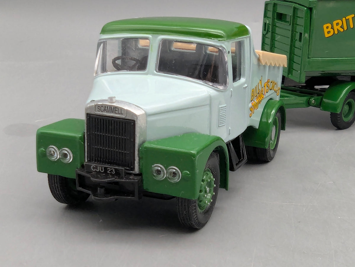 LKW Modell 1:50 Corgi Classics 97897 Scammell Highwayman & Trailers Circus OVP
