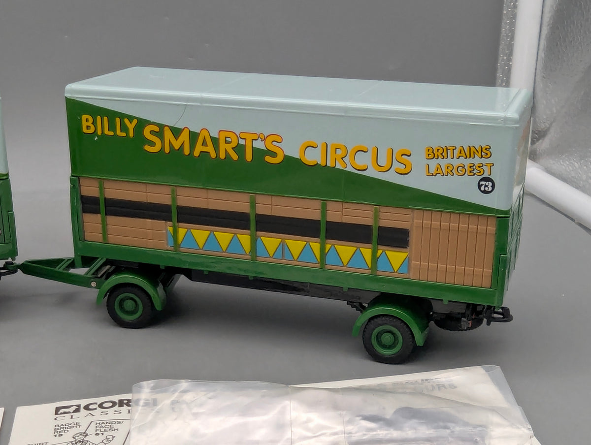 LKW Modell 1:50 Corgi Classics 97897 Scammell Highwayman & Trailers Circus OVP