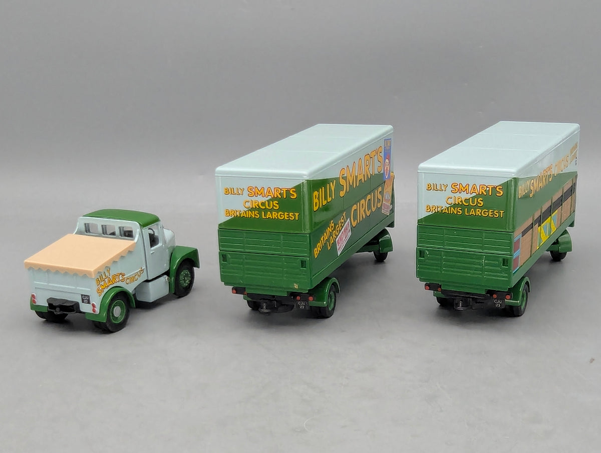 LKW Modell 1:50 Corgi Classics 97897 Scammell Highwayman & Trailers Circus OVP