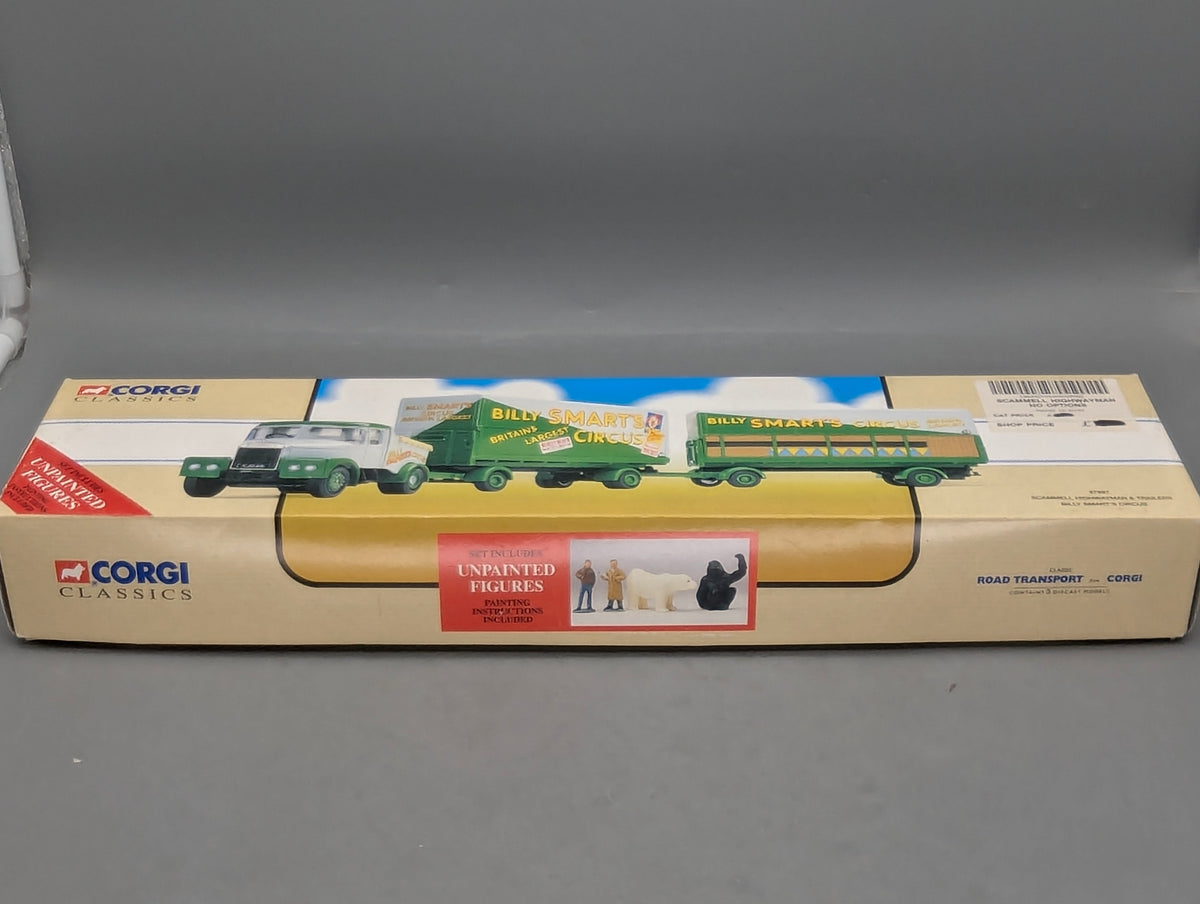 LKW Modell 1:50 Corgi Classics 97897 Scammell Highwayman & Trailers Circus OVP