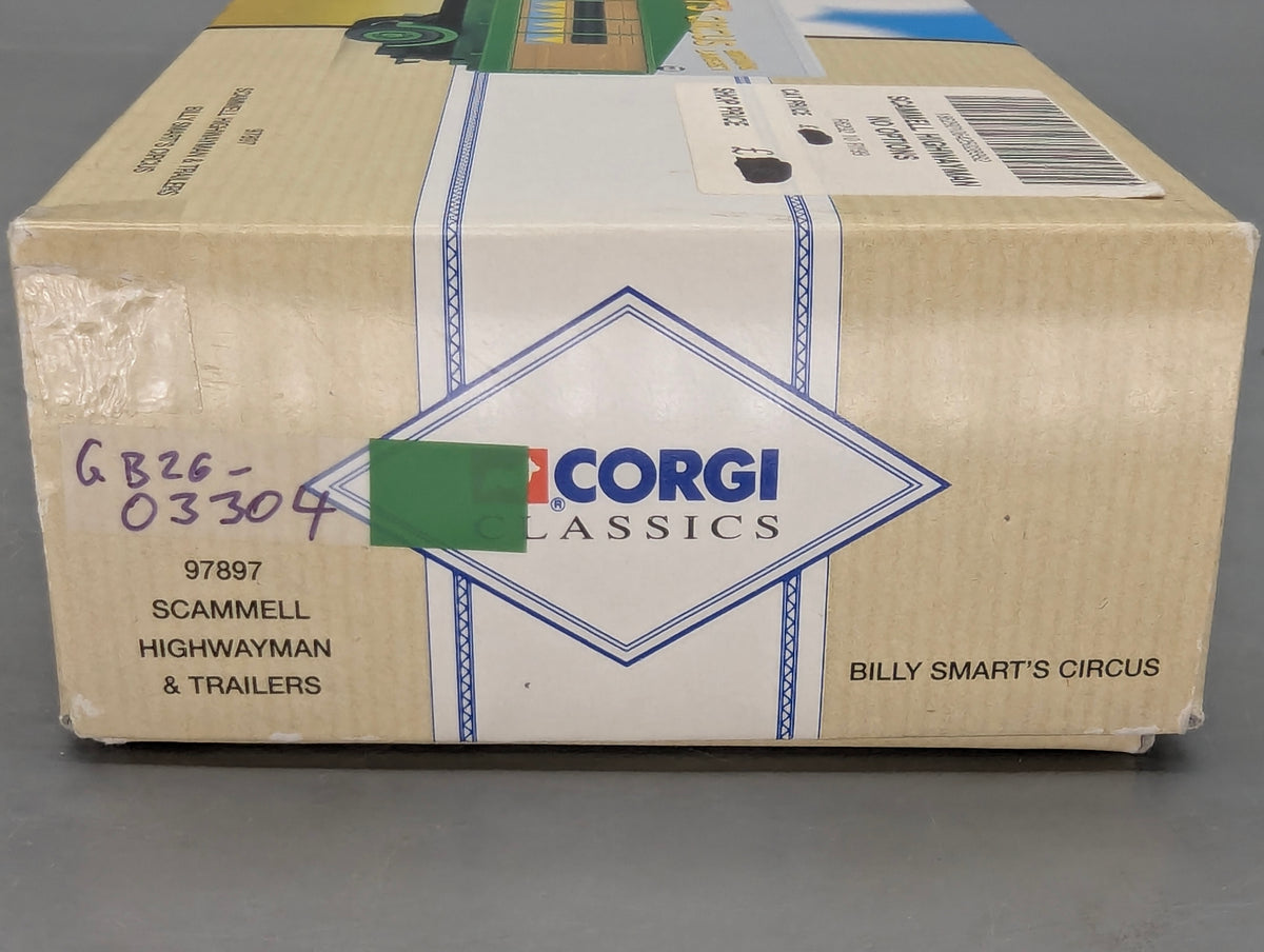 LKW Modell 1:50 Corgi Classics 97897 Scammell Highwayman & Trailers Circus OVP