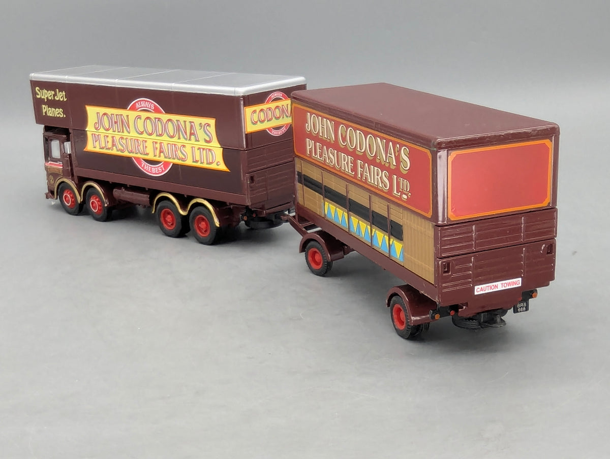 LKW Modell 1:50 Corgi Classics AEC Closed Pole Truck & Pole Trailer Set mit OVP