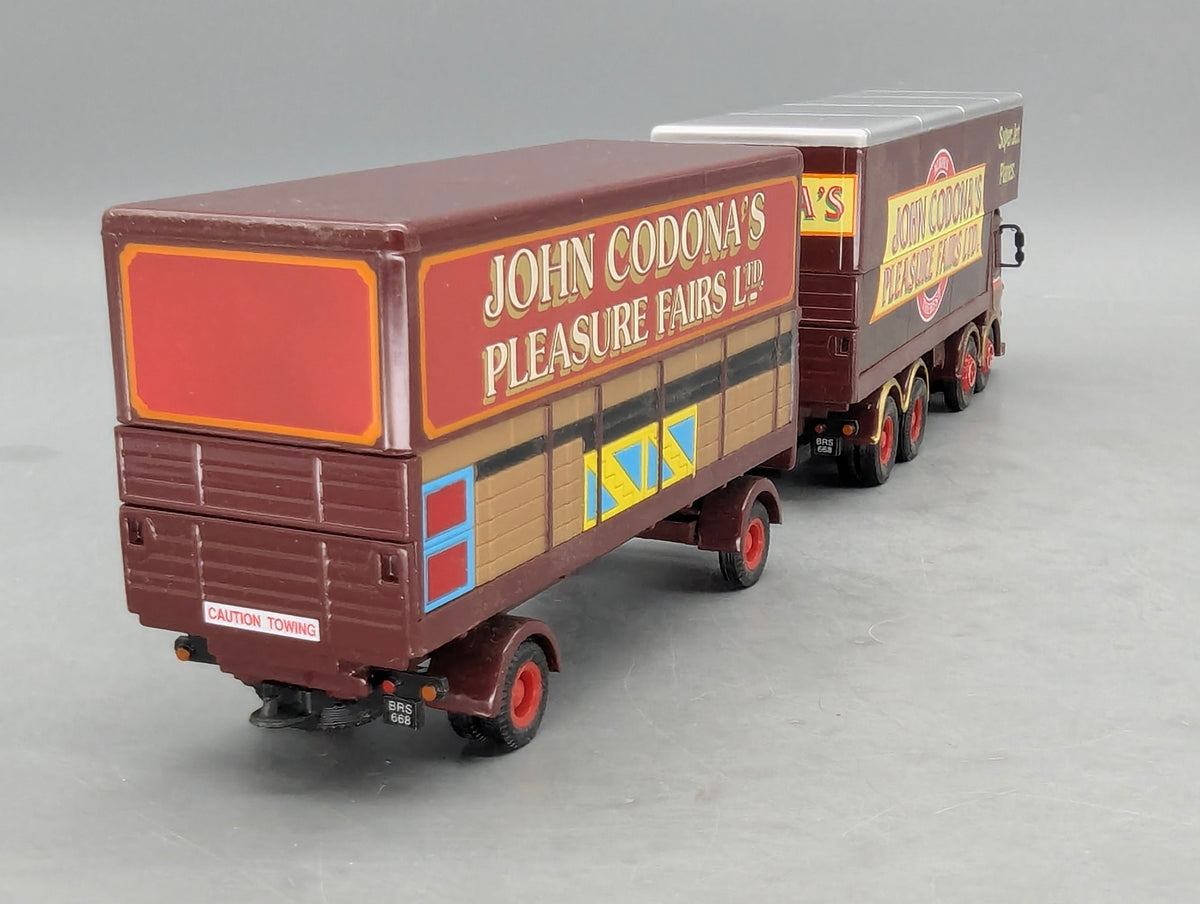 LKW Modell 1:50 Corgi Classics AEC Closed Pole Truck & Pole Trailer Set mit OVP