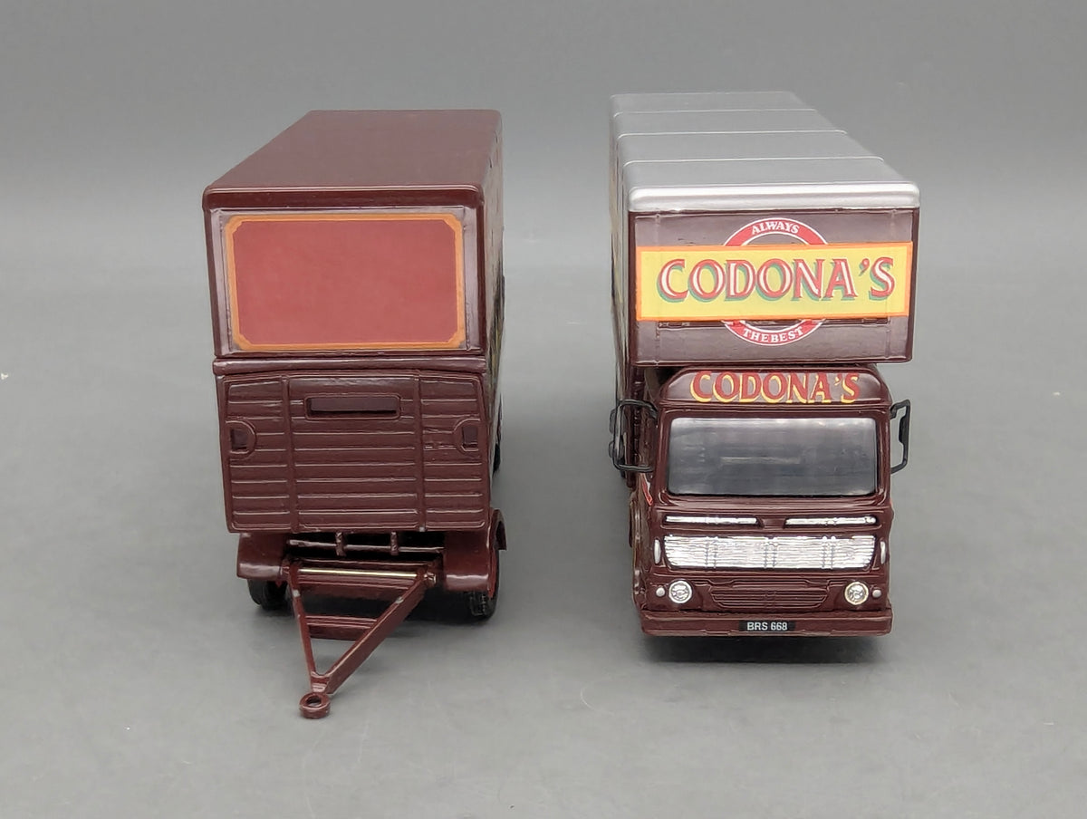 LKW Modell 1:50 Corgi Classics AEC Closed Pole Truck & Pole Trailer Set mit OVP