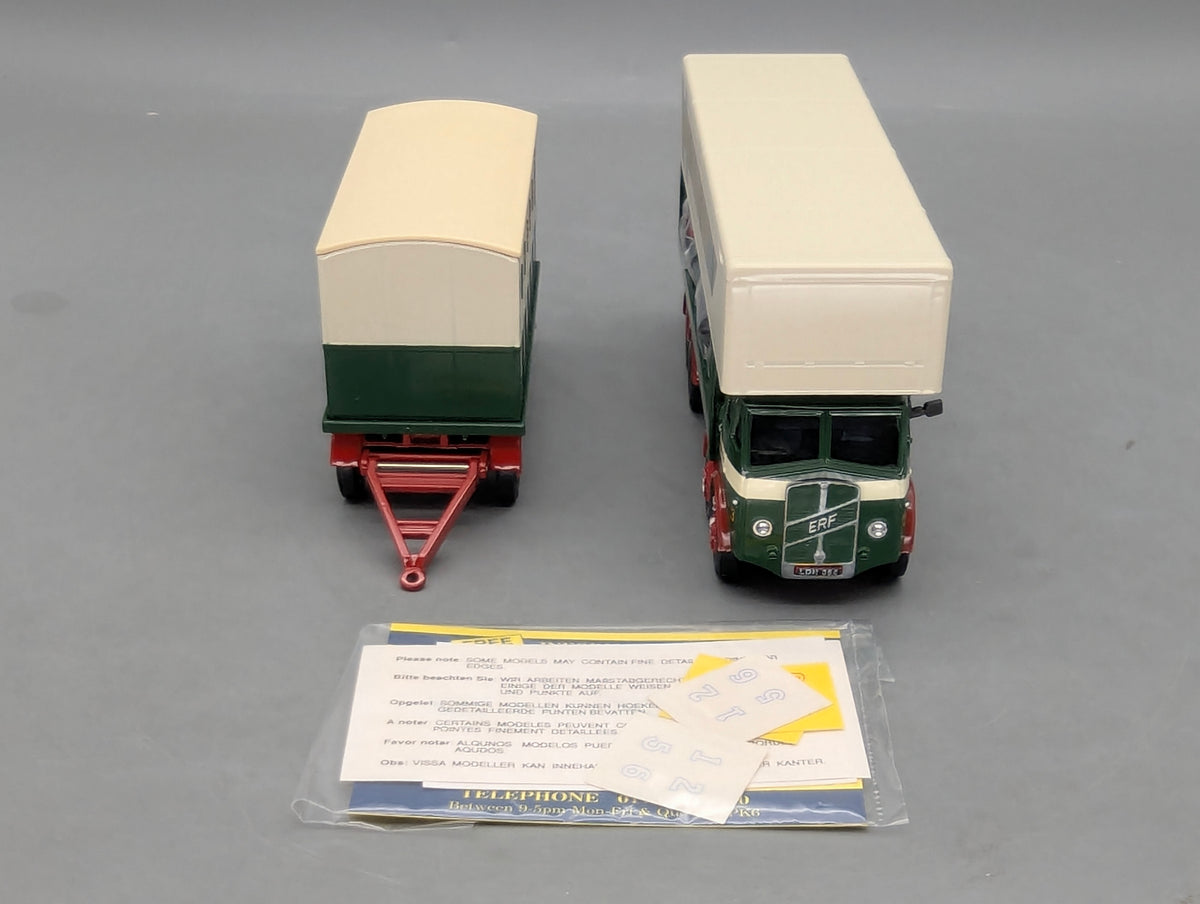 LKW Modell 1:50 Corgi Classics 09901 ERF Dodgem Truck & Trailer Set Collins OVP