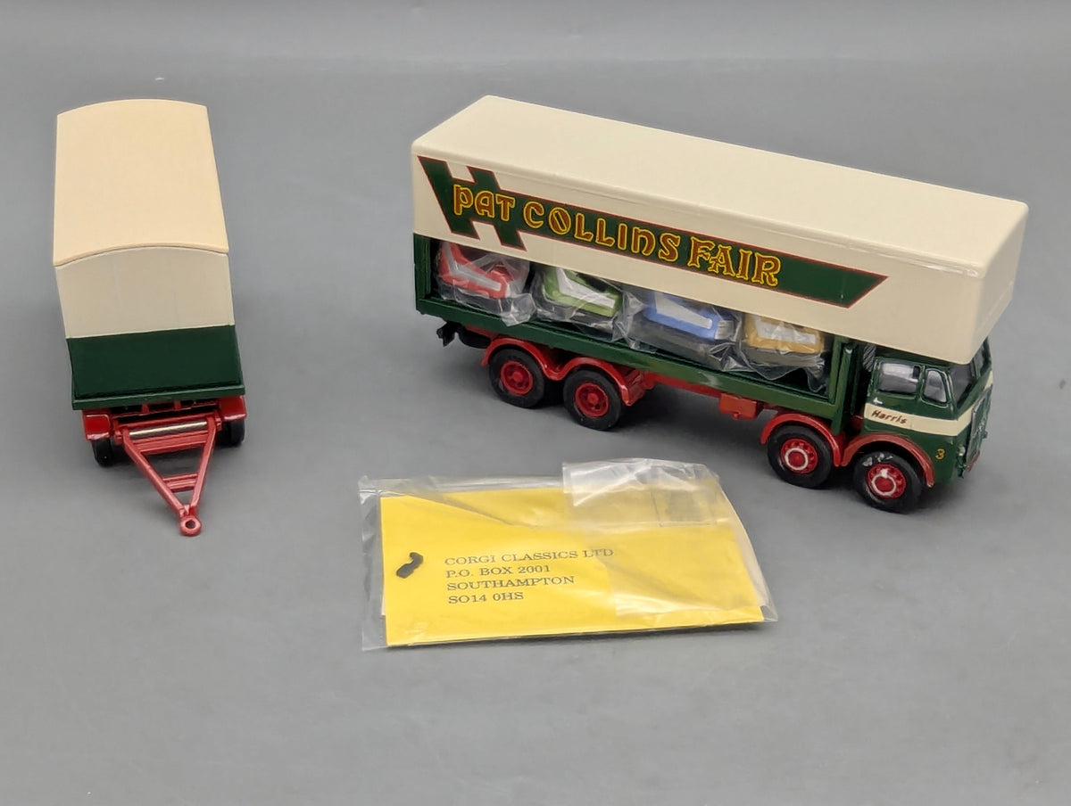 LKW Modell 1:50 Corgi Classics 09901 ERF Dodgem Truck & Trailer Set Collins OVP