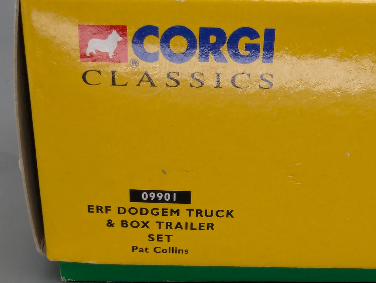 LKW Modell 1:50 Corgi Classics 09901 ERF Dodgem Truck & Trailer Set Collins OVP