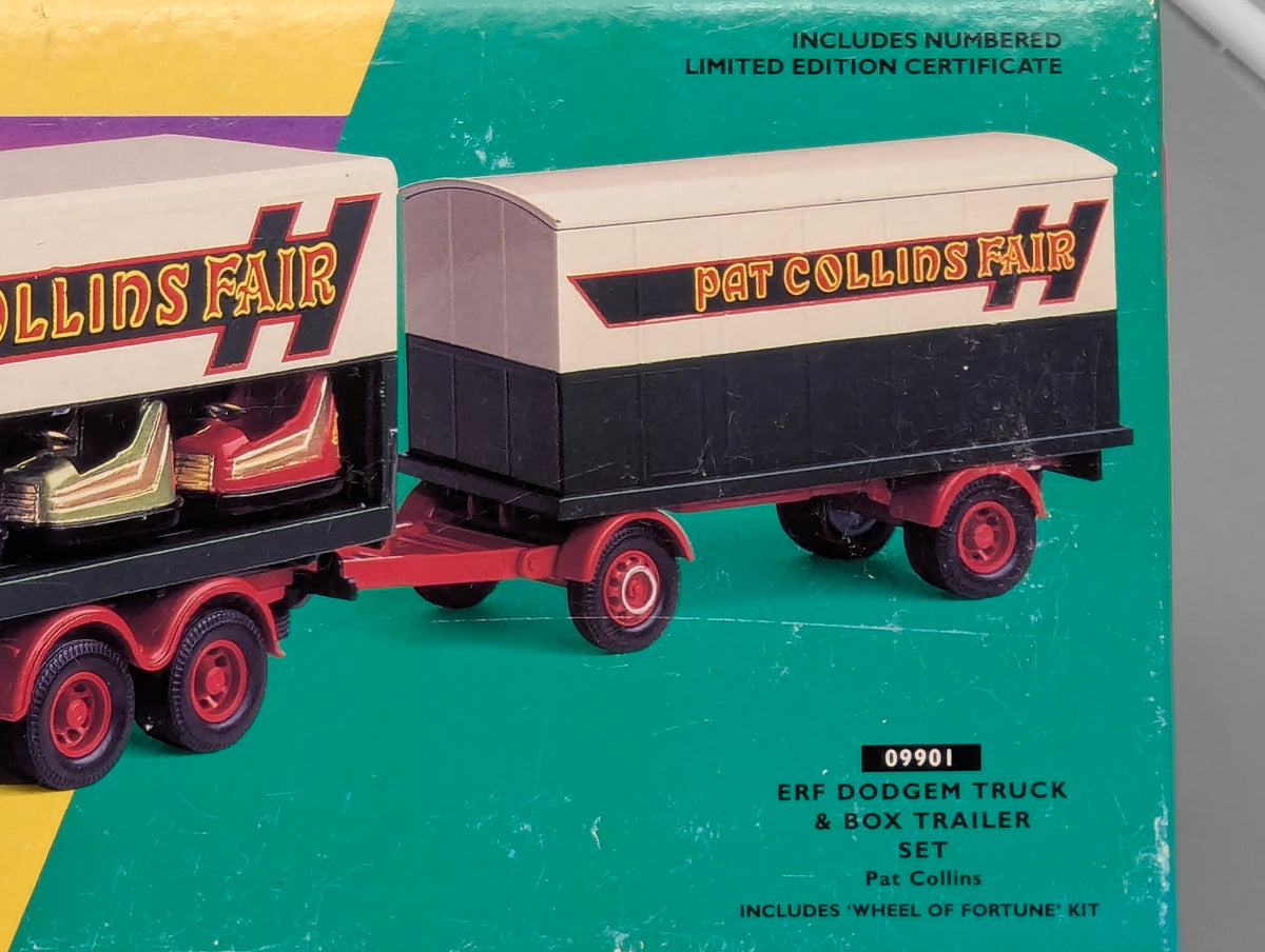 LKW Modell 1:50 Corgi Classics 09901 ERF Dodgem Truck & Trailer Set Collins OVP