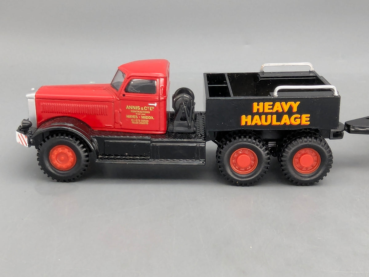 LKW Modell 1:50 Corgi Classics 31007 Diamond T Ballast Trailer & Locomotive OVP
